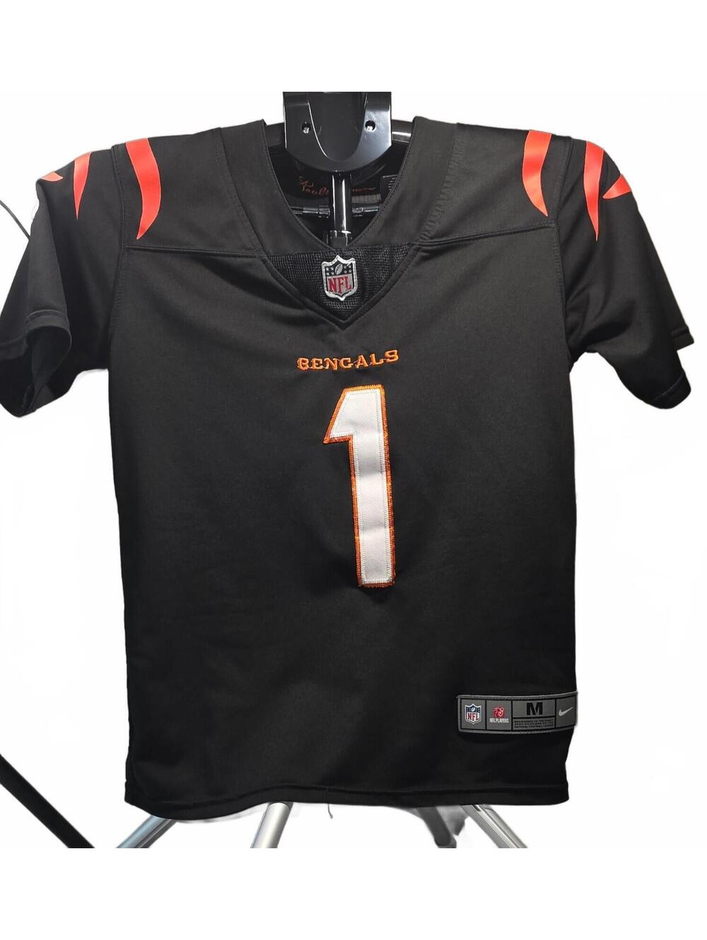 Nike Cincinnati Bengals Ja'Marr Chase #1 NFL Football Jersey Boys Medium